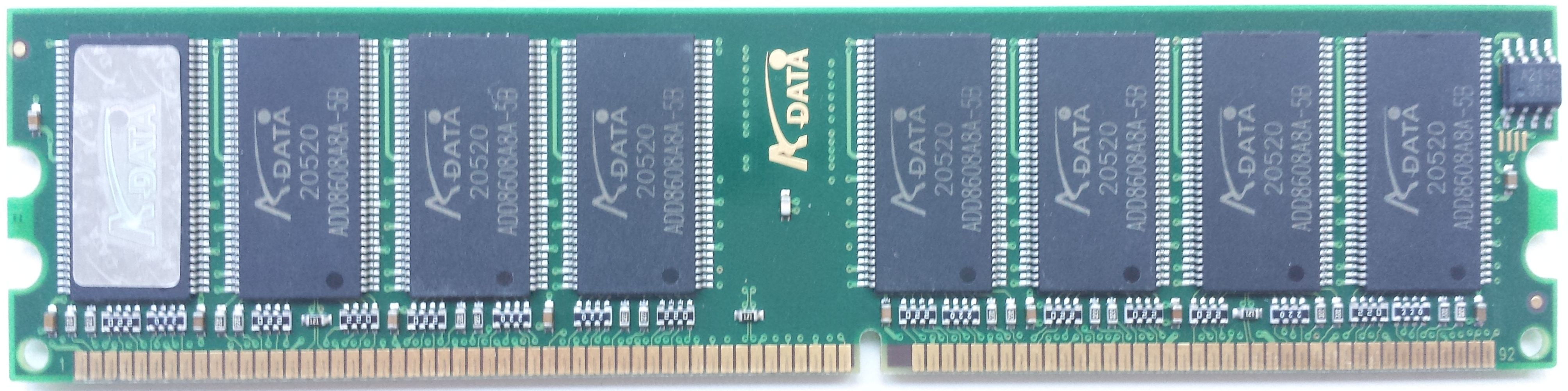 DDR 512MB 400Mhz-PC3200 / Adata MDOAD5F3H41Y0D1E02