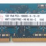 DDR3 SO-DIMM 1GB 1333Mhz-PC10600 / Hynix HMT112S6TFR8C-H9