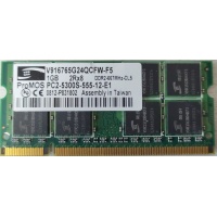 DDR2 SO-DIMM 1GB 667Mhz-PC5300 / ProMOS V916765G24QCFW-F5