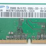 DDR2 256MB 333Mhz-PC3200 / Samsung M378T3354BZ0-CCC