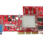Grafische kaart ATI Radeon 9200LE 128MB DDR AGP 8x VGA COMPOSIET RV280 Gigabyte