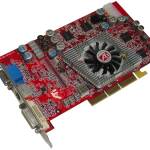 Grafische kaart ATI Radeon 9800 PRO 128MB DDR AGP 8x DVI VGA S-VIDEO RV350 ATI