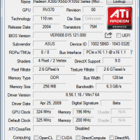 X300LE ASUS GPUZ