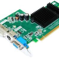 Grafische kaart ATI Radeon X300SE 32MB DDR PCI-E 16x 1.1 DVI VGA S-VIDEO RV370 Dell