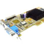 Grafische kaart nVidia GeForce2 MX400 32MB SDR AGP 4x VGA NV11 Board ASUS V7100