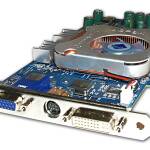 Grafische kaart nVidia GeForce4 Ti 4200 128MB SDR AGP 8x DVI VGA S-VIDEO NV28 Board Point of View
