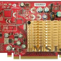 Grafische kaart nVidia GeForce 6200 64MB DDR PCI-E 16x 1.1 VGA DVI S-VIDEO NV44 Board MSI