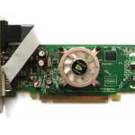 Grafische kaart nVidia GeForce 7500LE 64MB DDR2 PCI-E 16x 1.1 DVI VGA VIDEO-OUT G72 PCPartner