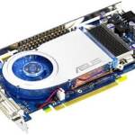 Grafische kaart nVidia GeForce 7800GT 256MB GDDR3 PCI-E 16x 1.0 +6-pin PEG 2xDVI S-VIDEO G70 Asus