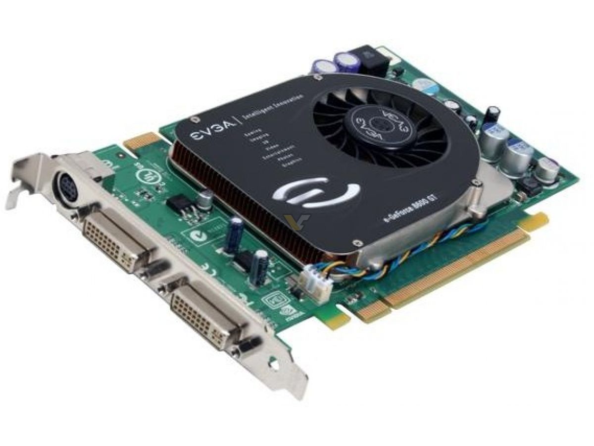 Grafische kaart nVidia GeForce 8600GT 512MB GDDR3 PCI-E 16x 2.0 2xDVI S-VIDEO G84 EVGA