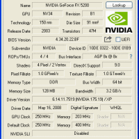 FX5200 DELL GPUZ