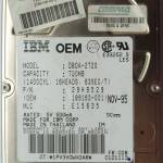 HDD PATA/33 2.5" 720MB / IBM Travels LP (DBOA-2720)
