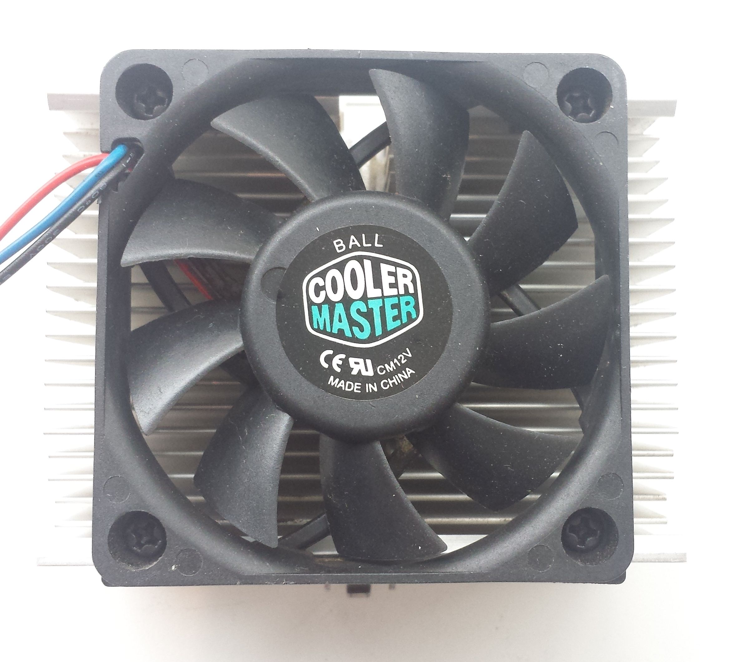 Koeling Socket 754/939/940/AM2/AM3/FM1 / Coolermaster CM12V (ALU)