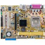 Moederbord Socket LGA775 DDR2 PCI-E MicroATX 24+4-pins / ASUS P5SD2-VM