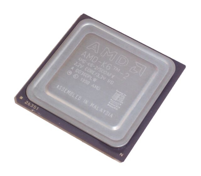 AMD K6-2 500AFX / 500MHz / Super Socket 7