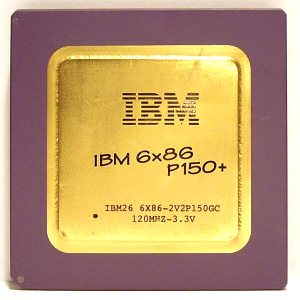 IBM 6x86 P150+ 2V2P150GC / 120MHz / Socket 5