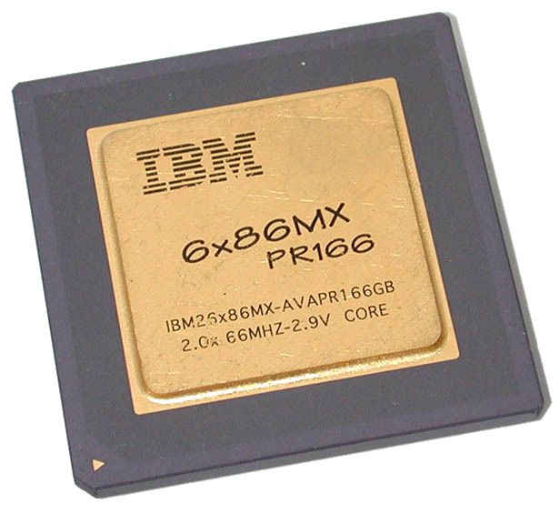 IBM 6x86 PR166 AVAPR166GB / 133MHz / Socket 5
