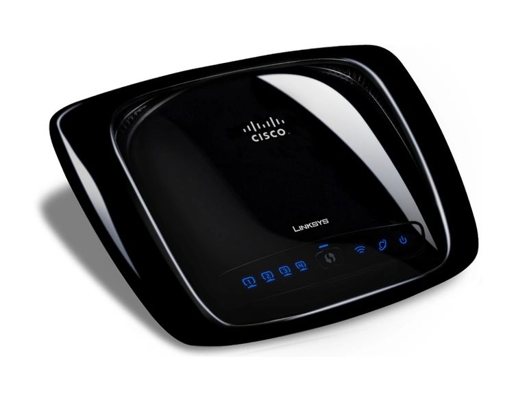 Router 2.4Ghz+5GHz 300Mbps 4xLAN 1000 Mbps Cisco Linksys WRT320N