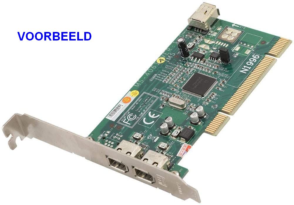 Firewire 400 IEEE-1394 kaart 2+1 slots PCI TSB43AB23