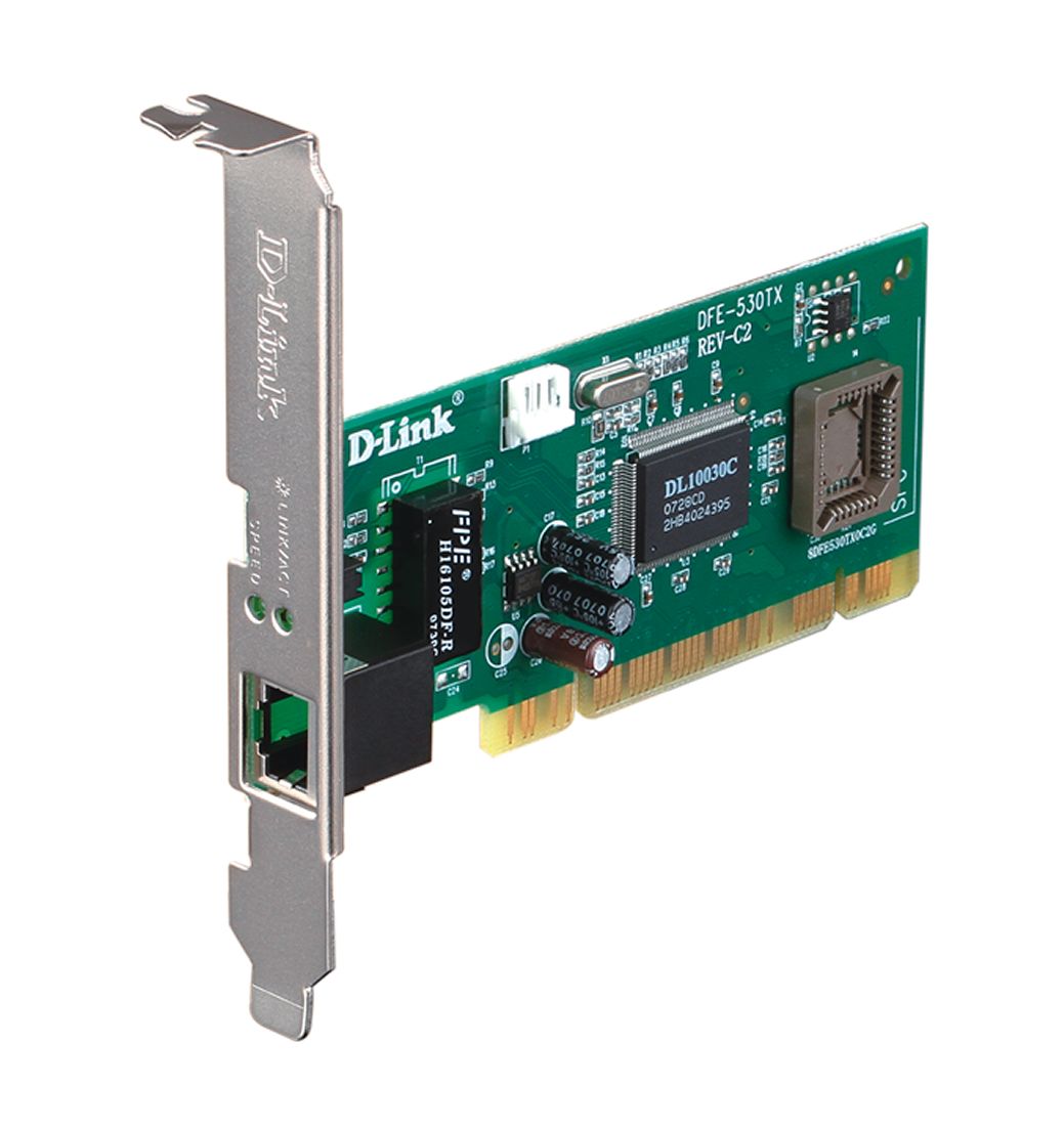 Netwerk kaart 10/100 Mbit/s PCI RJ45 D-Link DFE‑530TX