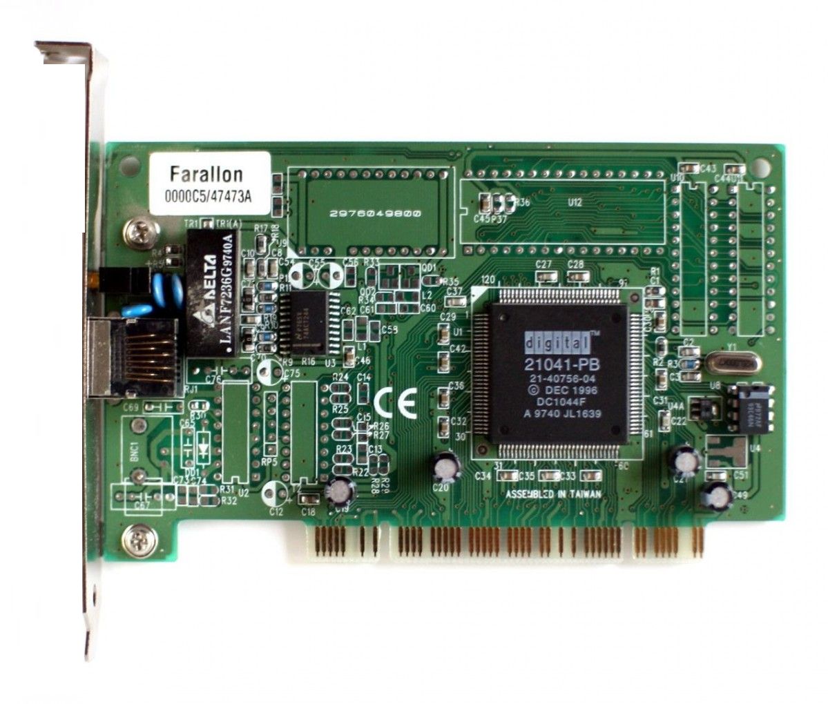 Netwerk kaart 10/100 Mbit/s PCI RJ45 Farallon 21041-PB