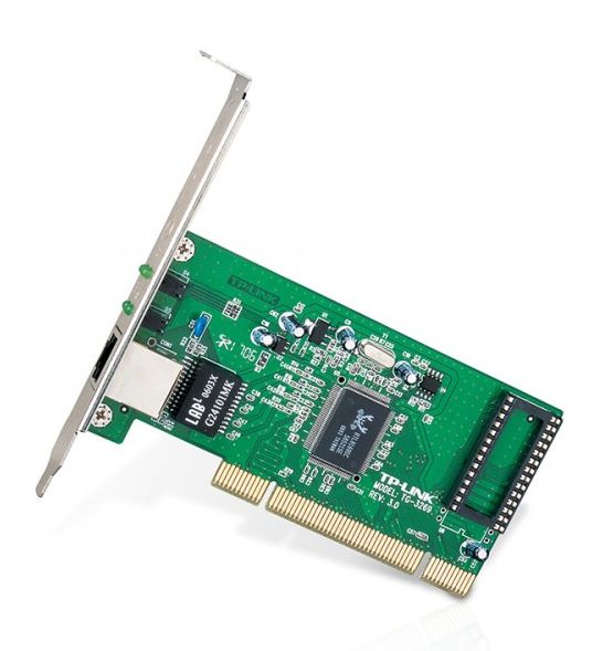 Netwerk kaart 10/100/1000 Mbit/s PCI RJ45 Realtek RTL8169SC