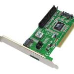 SATA+IDE kaart SATA 150Mbps 1+2 port IDE 1 port PCI OEM VT6421A