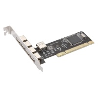 USB kaart USB 2.0 4+1 slots PCI Eminent EM1038