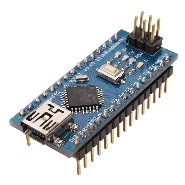 Arduino NANO V3.0 met ATmega 328P-AU en CH340 USB chip (Funduino)