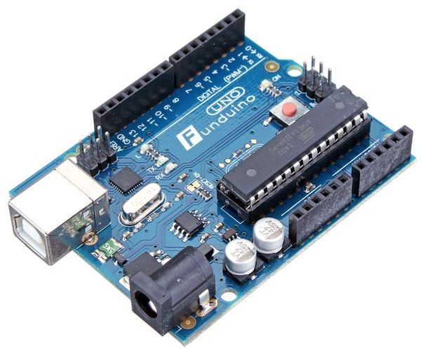 Arduino UNO R3 met ATmega 328P-PU chip (Funduino)