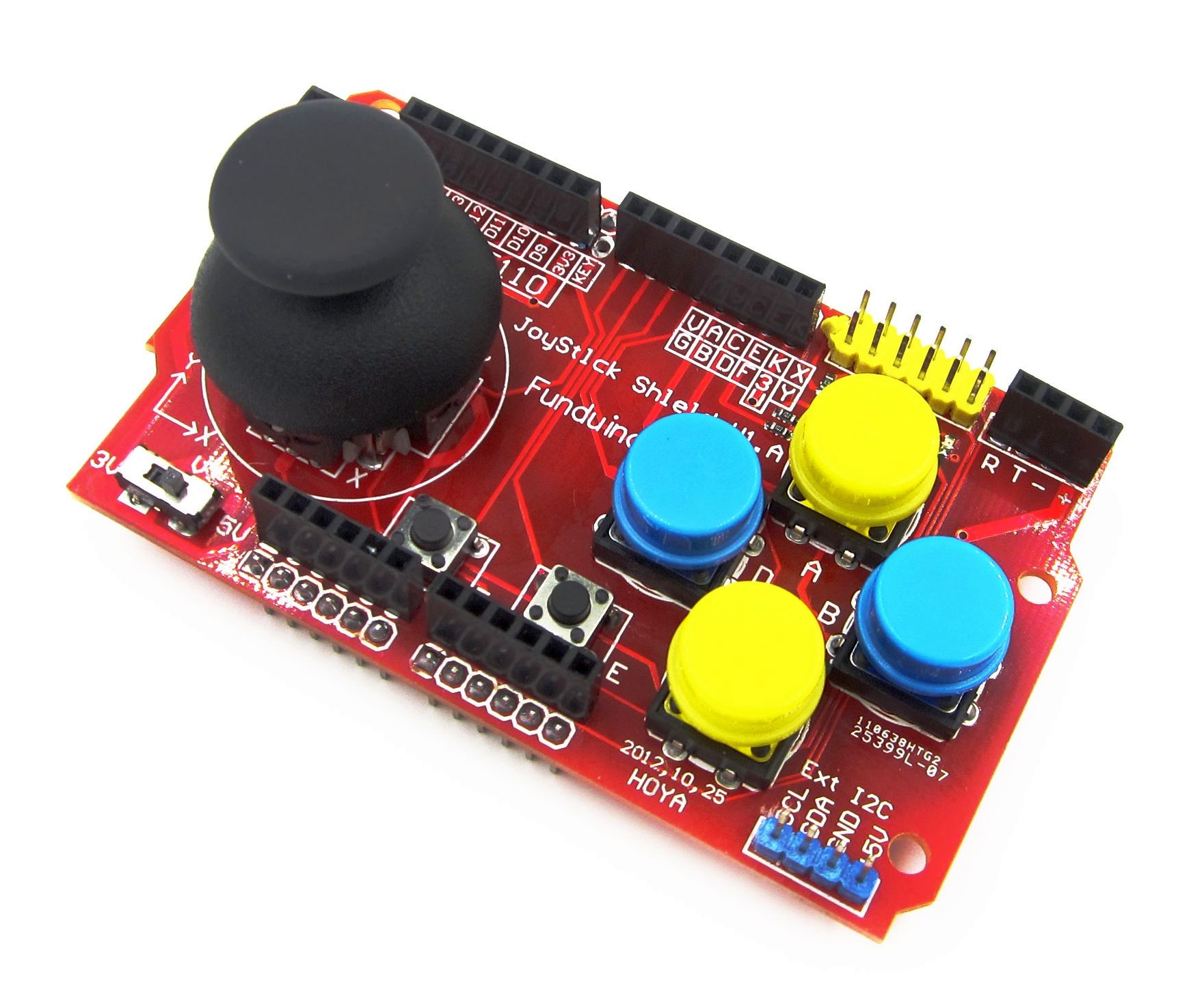 Arduino Gamepad JoyStick Shield V1.A