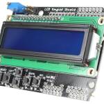 Arduino LCD 1602 16×2 display met keypad Shield HD44780 interface