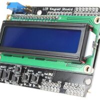 Arduino LCD 1602 16x2 display met keypad Shield HD44780 interface