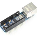 Arduino Nano Ethernet Shield ENC28J60 DR blauw 02