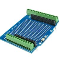 Arduino ProtoShield met klemblokken v1