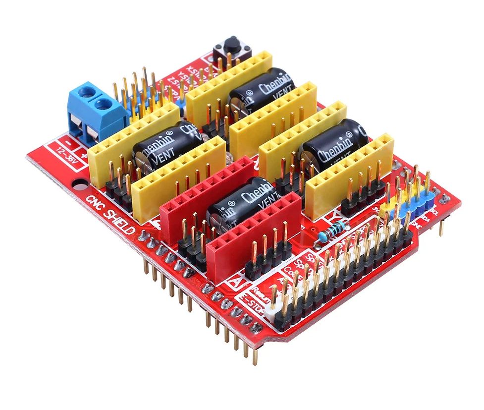 Arduino stappenmotor CNC shield v3