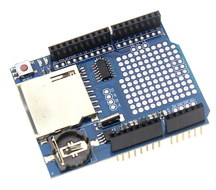 Arduino Datalogger Shield met SD-card reader XD-204