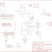 Arduino Datalogger Shield met SD card reader (incl