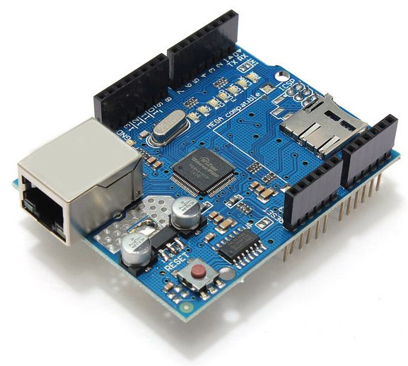 Arduino Ethernet + Micro SD Shield W5100