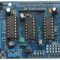 Arduino motor shield (L293D) bovenkant