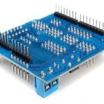 Arduino sensor Shield v5 onderkant