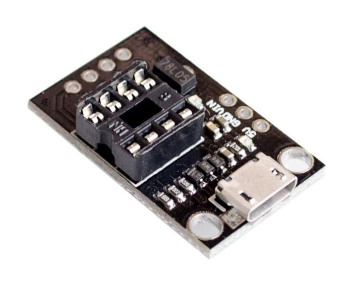 ATmel ATTINY13/25/45/85 AVR Microcontroller programmeer platform USB-micro