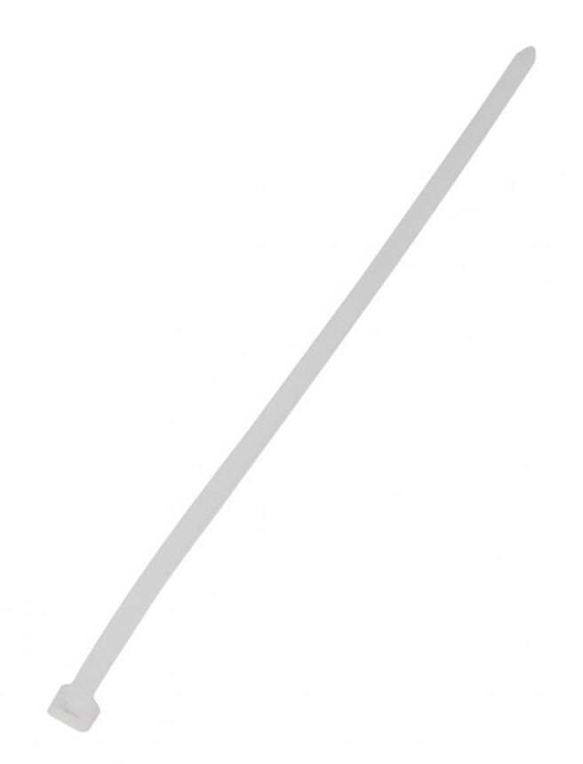Kabelbinder 2.5x100mm Kunststof Wit