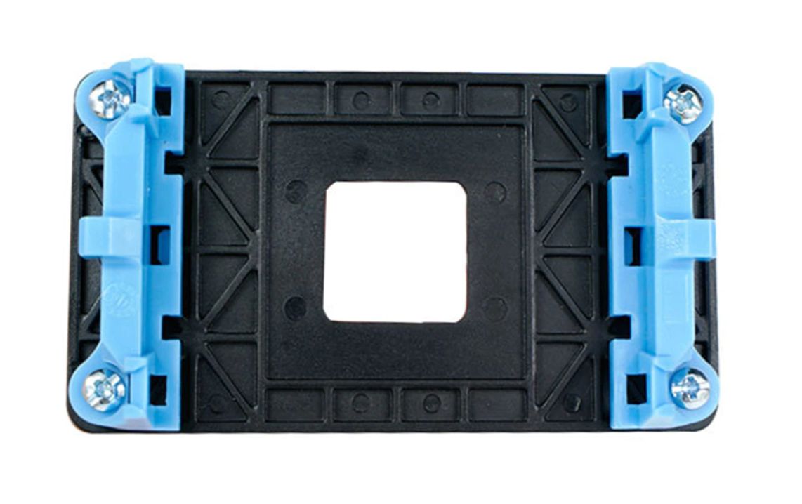 Backplane voor CPU koeler socket AM2 AM3 FM1 FM2 zwart-blauw 02