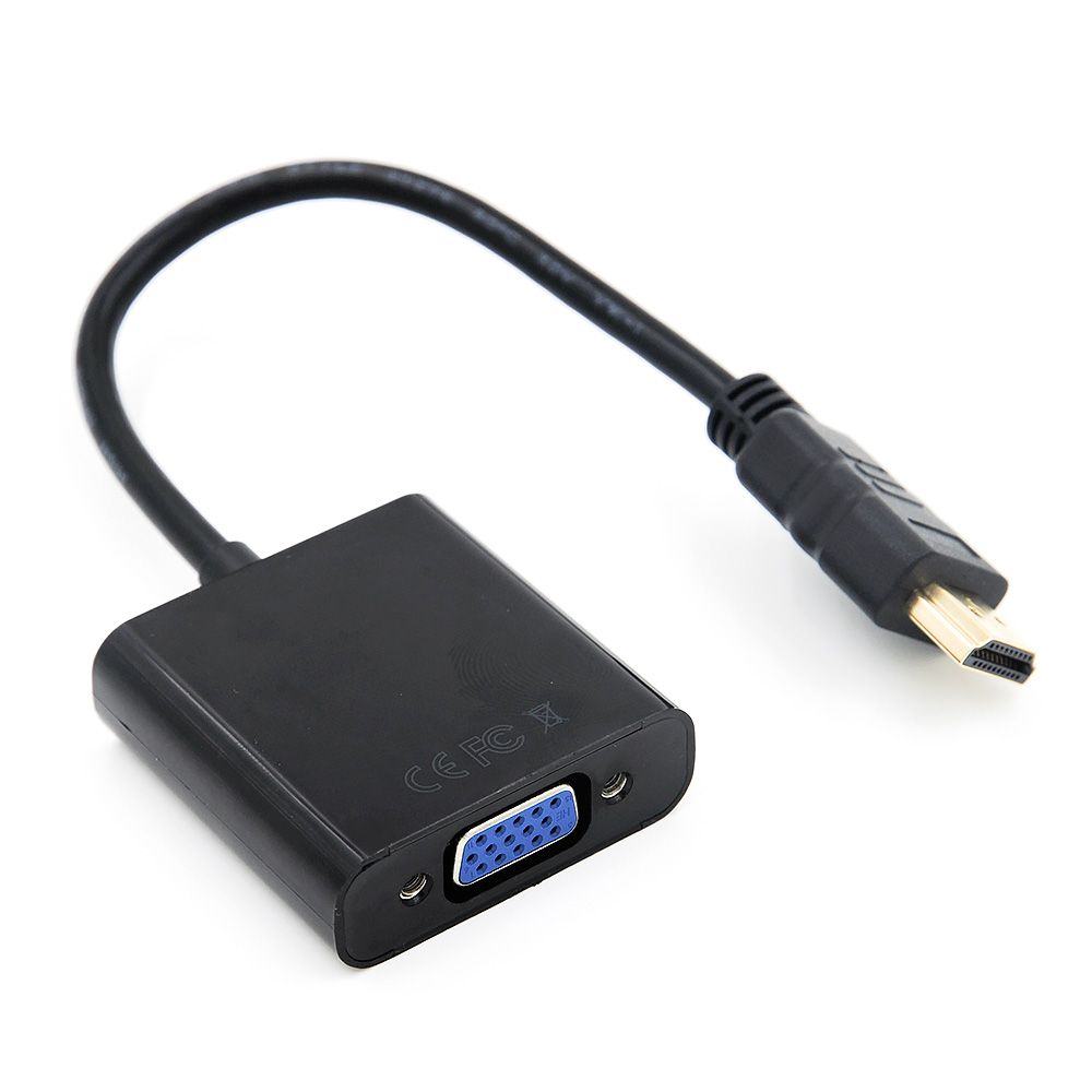 HDMI naar VGA adapter 15cm kabel 02