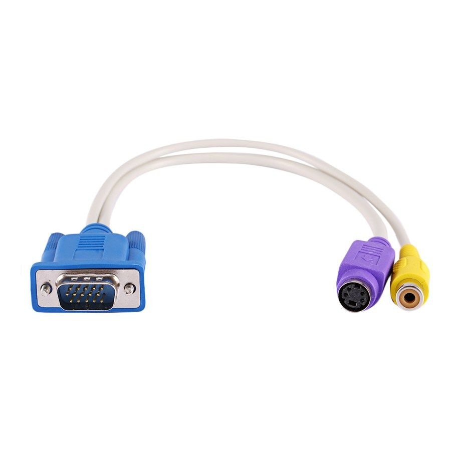 VGA naar RCA Tulp-S-Video adapter 02