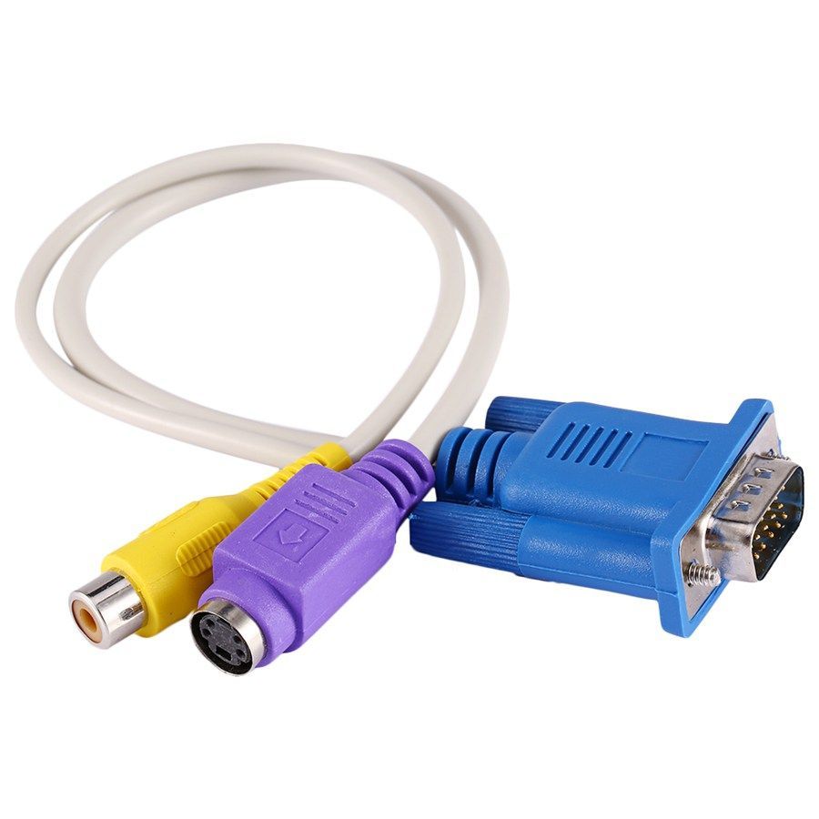 VGA naar RCA Tulp-S-Video adapter 03