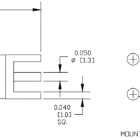 Antenne SMA female plug connector PCB maten