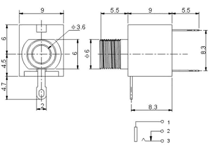 Jack connector 3