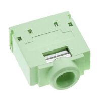 Jack connector 3.5mm 3-polig female PJ-307 PCB groen